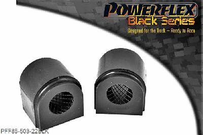 PFF85-503-22BLK, Audi S/RS S3 MK2 8P (2006-) Front Anti Roll Bar Bush 22mm, Please check anti roll bar diameter before ordering 22mm, 2 stuk(s) benodigd  per auto, 2 stuk(s) in verpakking, prijs per set van 2 stuk(s)