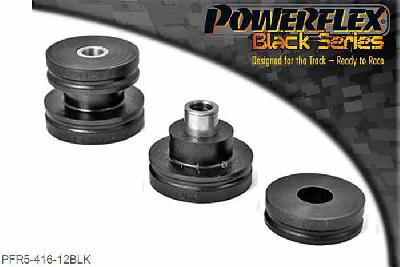 PFR5-416-12BLK, BMW E81, E82, E87 & E88 1 Series (2004-2013) Rear Shock Absorber Upper Mounting Bush 12mm, Notes:PFR5-416-12 fits performance shock absorber which has 12mm thread.For standard shock absorbers and performance shock absorber with a 10mm thread use PFR5-416., 2 stuk(s) benodigd  per auto, 2 stuk(s) in verpakking, prijs per set van 2 stuk(s)