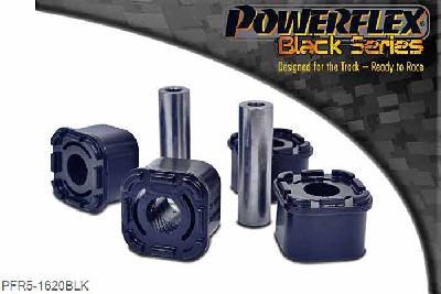 PFR5-1620BLK, BMW E21 3 Series (1975 - 1983) Rear Axle Carrier Mount Bush, This part replaces OEM part number 33331118568, 2 stuk(s) benodigd  per auto, 2 stuk(s) in verpakking, prijs per set van 2 stuk(s)