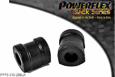 PFF5-310-25BLK, BMW E36 3 Series (1990 - 1998) Front Anti Roll Bar Mounting 25mm, For the E28 & E24, it only fits M5 & M365i models - Check anti roll bar diameter before ordering. 25mm, 2 stuk(s) benodigd  per auto, 2 stuk(s) in verpakking, prijs per set van 2 stuk(s)