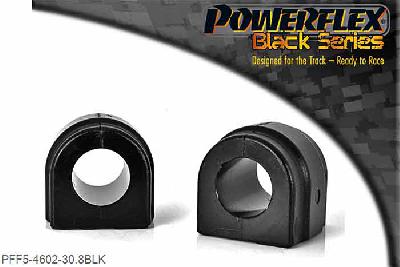 PFF5-4602-30.8BLK, BMW E46 3 SERIES (1999 - 2006) Front Anti Roll Bar Bush 30.8mm, Fits CSL models - Please check Anti roll bar size before ordering 30.8mm, 2 stuk(s) benodigd  per auto, 2 stuk(s) in verpakking, prijs per set van 2 stuk(s)