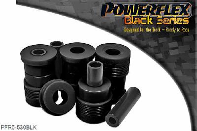 PFR5-530BLK, BMW E39 5 Series 540 Touring Rear Subframe Mounting Bush, This part replaces original BMW part number 33311094036. These are complete bushes, for inserts used in conjunction with the original bushes use PFR5-531, 4 stuk(s) benodigd  per auto, 2 stuk(s) in verpakking, prijs per set van 2 stuk(s)