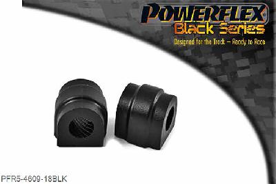 PFR5-4609-18BLK, BMW E60 5 Series, Saloon Rear Anti Roll Bar Mount 18mm, Please check anti roll bar diameter before ordering 18mm, 2 stuk(s) benodigd  per auto, 2 stuk(s) in verpakking, prijs per set van 2 stuk(s)