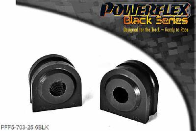 PFF5-703-25.6BLK, BMW E61 5 Series, Touring Front Anti Roll Bar Mount 25.6mm,  25.6mm, 2 stuk(s) benodigd  per auto, 2 stuk(s) in verpakking, prijs per set van 2 stuk(s)
