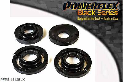 PFR5-4612BLK, BMW Z4M E85 & E86 (2006-2009) Rear Subframe Front Bush Insert, Fits E46 M3 and Z4 M vehicles only. Fits into voids in original bush OE numbers: 33312283573 and 33312283574., 2 stuk(s) benodigd  per auto, 2 stuk(s) in verpakking, prijs per set van 2 stuk(s)