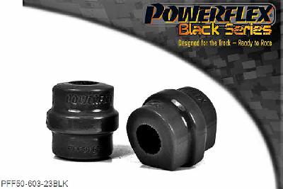 PFF50-603-23BLK, Citroen DS4 (2010-on) Front Anti Roll Bar Bush 23mm, This bush replaces standard bush part number 5094.89 or 5094.E3.  Measure bar diameter and select correct size for your car. 23mm, 2 stuk(s) benodigd  per auto, 2 stuk(s) in verpakking, prijs per set van 2 stuk(s)