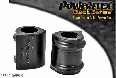PFF12-105BLK, Citroen Saxo (inc VTS) Front Anti Roll Bar Mount (Inner) 22mm, Fits Peugeot Gti and Rally Models Only and Citroen Saxo (inc VTS) 22mm, 2 stuk(s) benodigd  per auto, 2 stuk(s) in verpakking, prijs per set van 2 stuk(s)