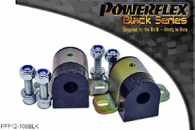 PFF12-106BLK, Citroen Saxo (inc VTS) Front Wishbone Rear Bush, This bush kit incorporates anti-lift properties by lowering the rear of the arm by 10mm.   It replaces the original part number 3523.53 (352353)., 2 stuk(s) benodigd  per auto, 2 stuk(s) in verpakking, prijs per set van 2 stuk(s)