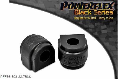 PFF36-603-22.7BLK, Fiat 124 SPIDER (2016 - ) Front Anti Roll Bar Bush, This part fits OEM part number K4268 NA1J 34 156. 22.70, 2 stuk(s) benodigd  per auto, 2 stuk(s) in verpakking, prijs per set van 2 stuk(s)