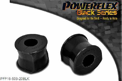 PFF16-503-20BLK, Fiat 500 (2007-) Front Anti Roll Bar Bush 20mm,  20mm, 2 stuk(s) benodigd  per auto, 2 stuk(s) in verpakking, prijs per set van 2 stuk(s)