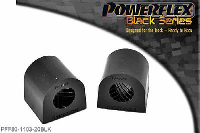 PFF80-1103-20BLK, Fiat Grande Punto (2005 - 2009) Front Anti Roll Bar Bush 20mm, Please check anti check bar diameter before ordering. 20mm, 2 stuk(s) benodigd  per auto, 2 stuk(s) in verpakking, prijs per set van 2 stuk(s)