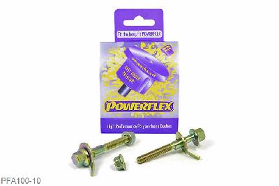 PFA100-10, Fiat Punto MK1 (1993 - 1999) PowerAlign Camber Bolt Kit (10mm), Kit contains 2 camber bolts, tab washers and nuts. Camber adjusting bolt to replace the original 10mm bolt.  Why not add our Magnetic Camber Gauge to your tool kit so that you can make pit garage adjustments to your suspension using PowerAlignCamber Bolts....ClickHEREfor more information. 10mm, 1 stuk(s) benodigd  per auto, 1 stuk(s) in verpakking, prijs per set van 1 stuk(s)