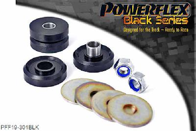 PFF19-301BLK, Ford Fiesta Mk1 and 2 All Types (1976-1989) Front Tie Bar To Chassis Bush, Fits MK2 XR2 Only, for other models use PFF19-302., 2 stuk(s) benodigd  per auto, 2 stuk(s) in verpakking, prijs per set van 2 stuk(s)