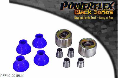 PFF19-901BLK, Ford Fiesta Mk3 (1989-1996) inc RS Turbo, XR2i and RS1800 16V Front Wishbone Rear Bush 47mm, Ford have changed the diameter of the bushes used in the front wishbones several times. Please measure the original bushes to select the correct bushes. PFF19-601 is 46mm diameter. PFF19-602 is 54mm diameter. PFF19-901 is 47mm diameter. 47mm, 2 stuk(s) benodigd  per auto, 2 stuk(s) in verpakking, prijs per set van 2 stuk(s)