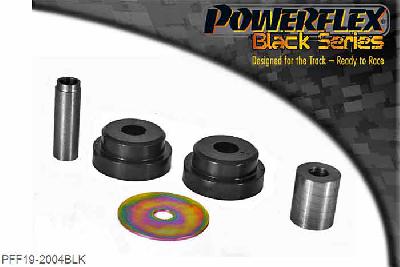 PFF19-2004BLK, Ford Fiesta Mk6 inc ST and Fusion (2002-2008) Lower Engine Mount Small Bush 25mm Oval Bracket, This part fits models with thinner (25mm) oval brackets only. For thicker (30mm) oval bracket use PFF19-2002, 1 stuk(s) benodigd  per auto, 1 stuk(s) in verpakking, prijs per set van 1 stuk(s)