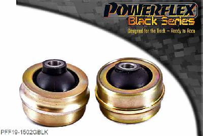 PFF19-1502GBLK, Ford Fiesta Mk7 ST (2013-) Front Arm Rear Bush, Caster Adjustable, PU ball design comes built up, in a press fit capsule, caster adjustable, 2 stuk(s) benodigd  per auto, 2 stuk(s) in verpakking, prijs per set van 2 stuk(s)