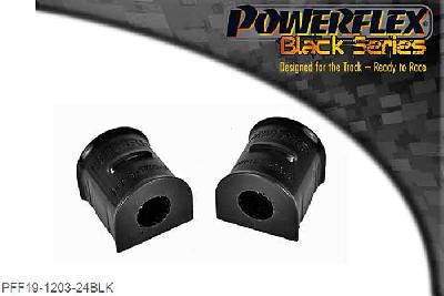 PFF19-1203-24BLK, Ford Focus MK2 RS Front Anti Roll Bar To Chassis Bush 24mm,  24mm, 2 stuk(s) benodigd  per auto, 2 stuk(s) in verpakking, prijs per set van 2 stuk(s)