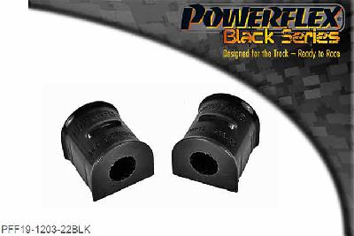 PFF19-1203-22BLK, Ford Focus MK2 ST Front Anti Roll Bar To Chassis Bush 22mm,  22mm, 2 stuk(s) benodigd  per auto, 2 stuk(s) in verpakking, prijs per set van 2 stuk(s)