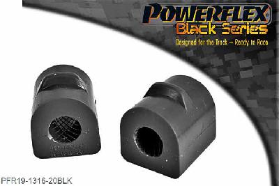 PFR19-1316-20BLK, Ford Mondeo (2000 to 2007) Rear Anti Roll Bar Bush, Please check shape of original bush. Use either PFR19-905-* or PFR19-1316-* 20mm, 2 stuk(s) benodigd  per auto, 2 stuk(s) in verpakking, prijs per set van 2 stuk(s)
