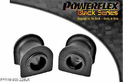 PFR19-905-22BLK, Ford Mondeo (2000 to 2007) Rear Anti Roll Bar Bush 22mm, Please check shape of original bush on Ford Mondeo. This bush fits saloon and hatch models only NOT ESTATE VERSIONS. Use either PFR19-905-* or PFR19-1316-* 22mm, 2 stuk(s) benodigd  per auto, 2 stuk(s) in verpakking, prijs per set van 2 stuk(s)