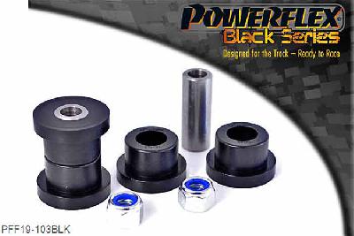 PFF19-103BLK, Ford Sapphire Cosworth 2WD Front Inner Track Control Arm Bush, Please Check Bolt Head Size For 19mm Use PFF19-103 & For 17mm use PFF19-102  - OE Part Nr 85GB-3063-AC - Finis 6192705., 2 stuk(s) benodigd  per auto, 2 stuk(s) in verpakking, prijs per set van 2 stuk(s)