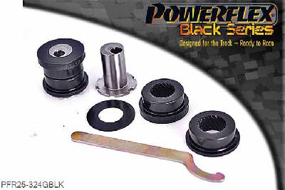 PFR25-324GBLK, Honda Civic Mk7 inc. Type-R (2001-2005) Rear Upper Arm Outer Bush, Camber Adjustable, This allows rear camber adjustment of +/-1 degree., 2 stuk(s) benodigd  per auto, 2 stuk(s) in verpakking, prijs per set van 2 stuk(s)
