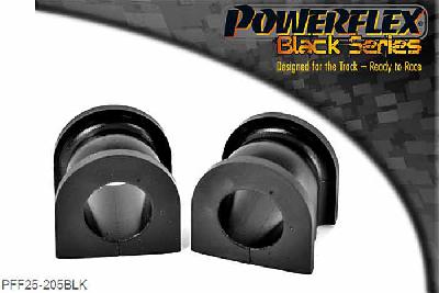 PFF25-205BLK, Honda S2000 Front Anti Roll Bar Bush 26.5mm,  26.5mm, 2 stuk(s) benodigd  per auto, 2 stuk(s) in verpakking, prijs per set van 2 stuk(s)