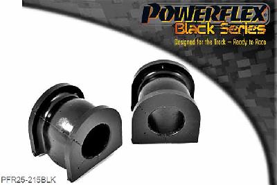 PFR25-215BLK, Honda S2000 Rear Anti Roll Bar Bush 25.4mm,  25.4mm, 2 stuk(s) benodigd  per auto, 2 stuk(s) in verpakking, prijs per set van 2 stuk(s)