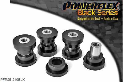 PFR25-210BLK, Honda S2000 Rear Upper Wishbone Bush, This bush fits arms with a hole diameter of 35mm and a length of 47mm, for arms with a 42mm hole diameter and length of 57mm use PFR25-209. 35mm diameter, 4 stuk(s) benodigd  per auto, 4 stuk(s) in verpakking, prijs per set van 4 stuk(s)