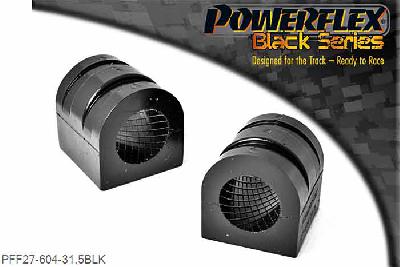 PFF27-604-31.5BLK, Jaguar XF, XFR - X250 (2008-) Front Anti Roll Bar Bush 31.5mm,  31.5mm, 2 stuk(s) benodigd  per auto, 2 stuk(s) in verpakking, prijs per set van 2 stuk(s)