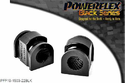 PFF19-1503-22BLK, Mazda Mazda2 DE (2007-) Front Anti Roll Bar To Chassis Bush 22mm,  22mm, 2 stuk(s) benodigd  per auto, 2 stuk(s) in verpakking, prijs per set van 2 stuk(s)