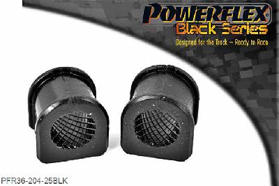 PFR36-204-25BLK, Mazda Mazda3 (2004-2009) Rear Anti Roll Bar Bush 25mm, MPS Only, Fits MPS Models. 25mm, 2 stuk(s) benodigd  per auto, 2 stuk(s) in verpakking, prijs per set van 2 stuk(s)