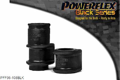PFF36-108BLK, Mazda MX5 NA (1989-1998) Steering Rack Mounting Bush Kit, This bush fits manual steering racks only. This kit replaces OE part numbers: NA01-32-123 and NA01-32-124. Also used when converting a car with power steering to a manual steering rack., 1 stuk(s) benodigd  per auto, 1 stuk(s) in verpakking, prijs per set van 1 stuk(s)