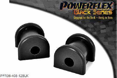 PFR36-408-12BLK, Mazda MX5 NC (2005-2015) Rear Anti Roll Bar Bush 12mm,  12mm, 2 stuk(s) benodigd  per auto, 2 stuk(s) in verpakking, prijs per set van 2 stuk(s)
