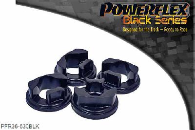 PFR36-630BLK, Mazda MX5 ND (2015-) Rear Diff Mount Insert, This part fits into and fills voids in original bushes fitted in bracket with OE part number NA5F 39730 and fits manual versions only. These inserts are designed be a quick and easy method of limiting movement of the diff and providing greater stability under acceleration., 2 stuk(s) benodigd  per auto, 2 stuk(s) in verpakking, prijs per set van 2 stuk(s)