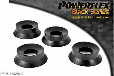 PFR5-1102BLK, Mini Mini Generation 2 (R55/56/57) (2006 - 2013) Rear Trailing Arm Front Bush Inserts, PFR5-1102 are inserts which fit into the original rubber bush. For a complete bush use PFR5-1103, 2 stuk(s) benodigd  per auto, 2 stuk(s) in verpakking, prijs per set van 2 stuk(s)