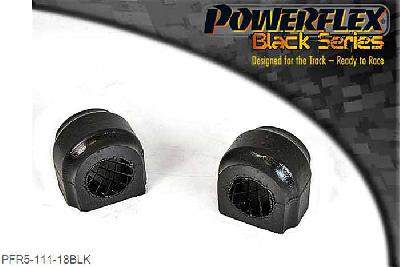 PFR5-111-18BLK, Mini Mini Countryman R60 2WD (2010-2015) Rear Anti Roll Bar Bush 18mm,  18mm, 2 stuk(s) benodigd  per auto, 2 stuk(s) in verpakking, prijs per set van 2 stuk(s)