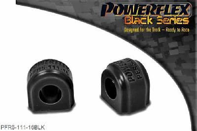 PFR5-111-16BLK, Mini Mini Countryman R60 4WD (2010-2015) Rear Anti Roll Bar Bush 16mm, This part replaces OE number: 33556754823 and fits vehicles with a 16mm anti roll bar diameter. 16mm, 2 stuk(s) benodigd  per auto, 2 stuk(s) in verpakking, prijs per set van 2 stuk(s)