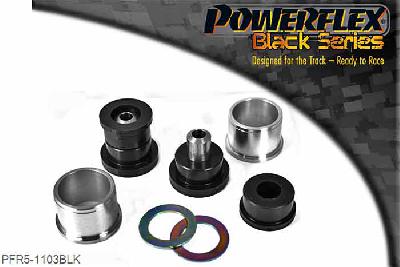 PFR5-1103BLK, Mini Mini Paceman R61 2WD (2013 -) Rear Trailing Arm Front Bush, PFR5-1103 is a complete bush that fits into trailing arm bracket OE numbers: 33306799089 33306799090, 33309807099 and 3330980710. For inserts use PFR5-1102 which fit into the original rubber bush., 2 stuk(s) benodigd  per auto, 2 stuk(s) in verpakking, prijs per set van 2 stuk(s)
