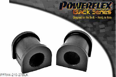 PFR44-210-27BLK, Mitsubishi Lancer Evolution 7-8-9 (inc 260) Rear Anti Roll Bar Bush 27mm,  27mm, 2 stuk(s) benodigd  per auto, 2 stuk(s) in verpakking, prijs per set van 2 stuk(s)
