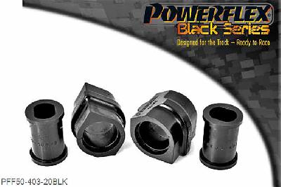PFF50-403-20BLK, Peugeot 206 Front Anti Roll Bar Bush To Chassis Bush 20mm,  20mm, 2 stuk(s) benodigd  per auto, 2 stuk(s) in verpakking, prijs per set van 2 stuk(s)