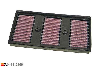 33-2869 K&N Luchtfilter, VW Touran 1.6 FSI, 115PK, 10/2003-2009