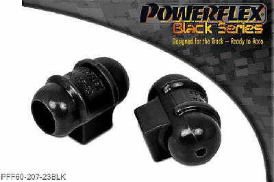 PFF60-207-23BLK, Renault Clio including 16v and Williams Front Anti Roll Bar Outer Mount 23mm (Williams), Fits Clio Williams Models Only  - Please check anti roll bar diameter before ordering 23mm, 2 stuk(s) benodigd  per auto, 2 stuk(s) in verpakking, prijs per set van 2 stuk(s)