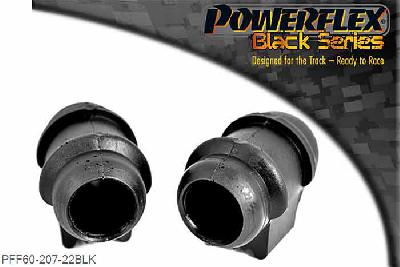 PFF60-207-22BLK, Renault Clio II (inc 172 and 182) Front Anti Roll Bar Outer Mount 22mm, Please check anti roll bar diameter before ordering 22mm, 2 stuk(s) benodigd  per auto, 2 stuk(s) in verpakking, prijs per set van 2 stuk(s)