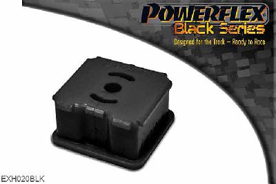 EXH020BLK, Renault Clio II (inc 172 and 182) Rear Chassis Exhaust Mount Bush, This part replaces the original rubber bush in bracket OE number: 7700424339. Vehicles with twin exhausts, eg 172/182, use 2 bushes., 1 stuk(s) benodigd  per auto, 1 stuk(s) in verpakking, prijs per set van 1 stuk(s)