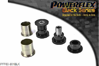 PFF60-801BLK, Renault Clio III Sport 197/200 (2005 - 2012) Front Arm Front Bush, This is a non adjustable bush, for on-car camber adjustable bush use PFF60-801G., 2 stuk(s) benodigd  per auto, 2 stuk(s) in verpakking, prijs per set van 2 stuk(s)