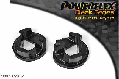 PFF60-820BLK, Renault Clio III Sport 197/200 (2005 - 2012) Lower Engine Mount Insert, Fits Clio III Sport & Megane II Sport models inc RS. - This is an insert that fits into and fills voids in the original rubber bush in lower engine mount OE part numbers: 8200042454. This mount is rubber coated. it has been  superseded with an alloy extruded bracket part number 82 00 777 542 the insert wont fit the later part., 1 stuk(s) benodigd  per auto, 1 stuk(s) in verpakking, prijs per set van 1 stuk(s)