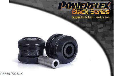 PFF60-702BLK, Renault Megane III RS (2008 - ) Front Arm Rear Bush, This part replaces OE number: 545601684R and fits RS models only with a cast aluminium arm. For a version of this bush that offers anti-lift and caster offset, please use PFF60-702G., 2 stuk(s) benodigd  per auto, 2 stuk(s) in verpakking, prijs per set van 2 stuk(s)