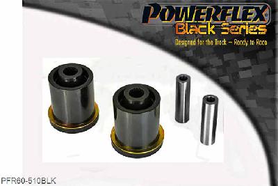 PFR60-510BLK, Renault Scenic III (2009 -) Rear Beam Mounting Bush, This part replaces OE part numbers: 8200038243 and 550445344R., 2 stuk(s) benodigd  per auto, 2 stuk(s) in verpakking, prijs per set van 2 stuk(s)