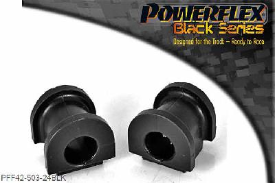 PFF42-503-24BLK, Rover 45 Front Anti Roll Bar Bush 24mm,  24mm, 2 stuk(s) benodigd  per auto, 2 stuk(s) in verpakking, prijs per set van 2 stuk(s)
